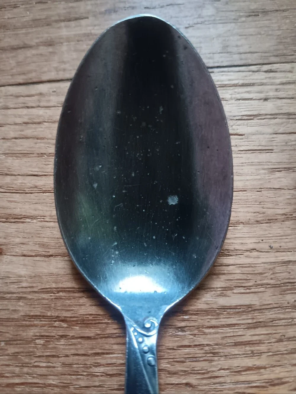 Set of 3 Vintage Stainless Steel Serving Spoons by Present Japan